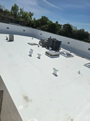 Commercial flat roof assessment